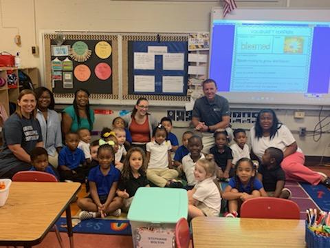  classroom and students