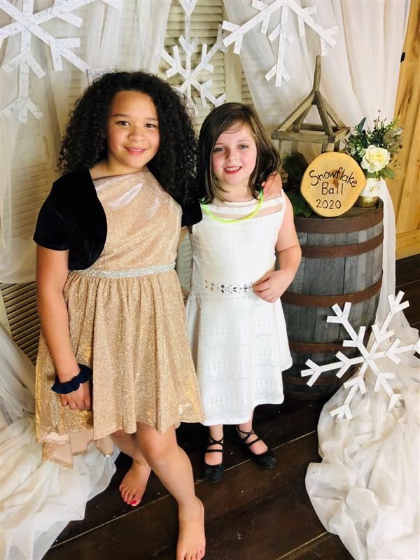  Our girls danced the night away with their dads/father figures.